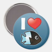 私は二色半身勝手が大好き マグネット (正面/裏面)