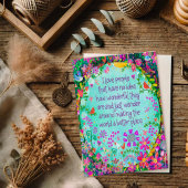 私は人々のかわいらしフローラの鳥のカードがお洒落大好き カード