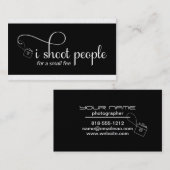 私は人々のわずかな料金でカスタムを個人化なります撃ちます 名刺 (正面/裏面)