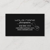 私は人々のわずかな料金でカスタムを個人化なります撃ちます 名刺 (裏面)