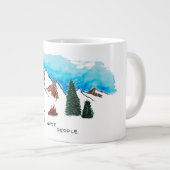 私は人々のコーヒーマグが嫌い ジャンボコーヒーマグカップ (正面右)
