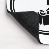 私は人々のレトロのカメラマンのカメラB&Wを撃ちます マウスパッド (コーナー)