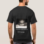 私は人々のワイシャツを撃ちます Tシャツ (裏面)