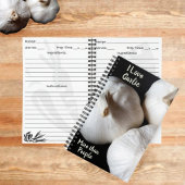 私は人々よりニンニクが大好き写真レシピ ノートブック