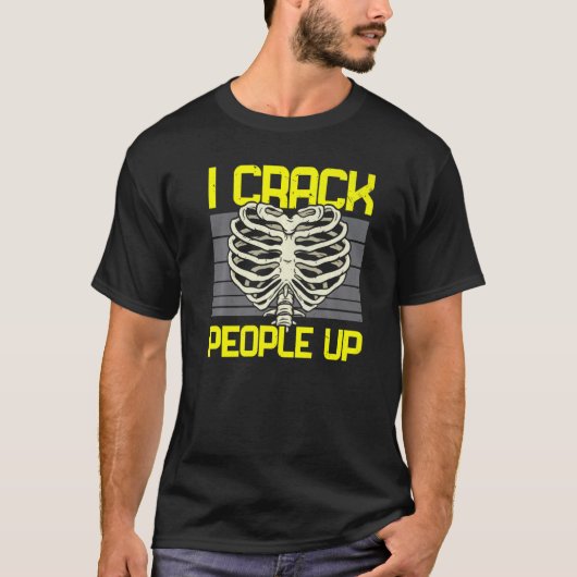 私は人々を引き裂く背骨ささやきチロ分隊Chir Tシャツ (正面)