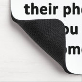 私は人々を抱えている マウスパッド (コーナー)