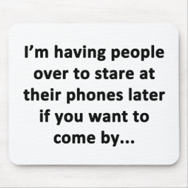 私は人々を抱えている マウスパッド