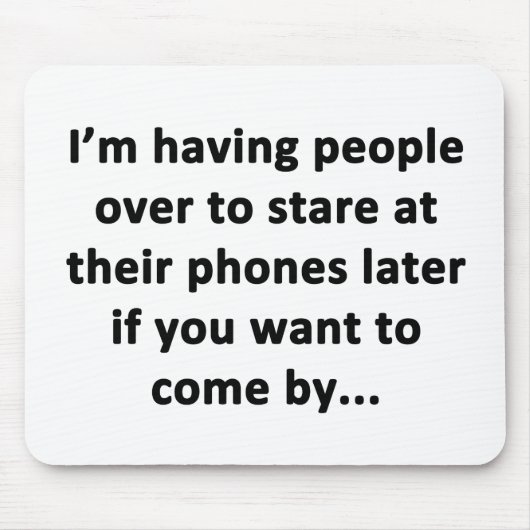 私は人々を抱えている マウスパッド (正面)