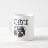 私は人々を撃ちます コーヒーマグカップ (正面左)