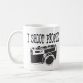 私は人々を撃ちます コーヒーマグカップ (左)