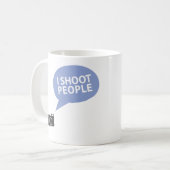 私は人々を撃ちます コーヒーマグカップ (正面左)