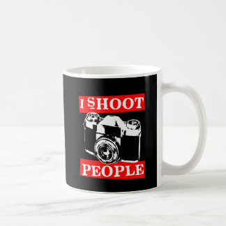 私は人々を撃ちます コーヒーマグカップ