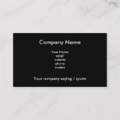 私は人々を撃ちます 名刺 (裏面)