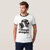 私は人々を撃ちます! Tシャツ (正面フル)