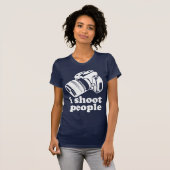 私は人々を撃ちます! Tシャツ (正面フル)