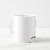 私は人々を撃ち、時々彼らの頭部を断ち切ります コーヒーマグカップ (正面左)