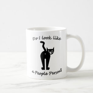 私は人々人おもしろいで失礼な猫のマグのように見えます コーヒーマグカップ