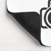 私は人々-カメラ--を撃ちます マウスパッド (コーナー)