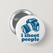 私は人々-青--を撃ちます 缶バッジ (正面&裏面)