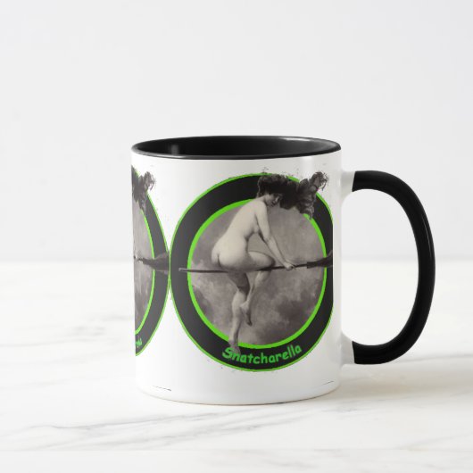 私は人および1人のだけに女性を…恐れていません マグカップ (右)