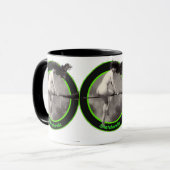 私は人および1人のだけに女性を…恐れていません マグカップ (正面左)