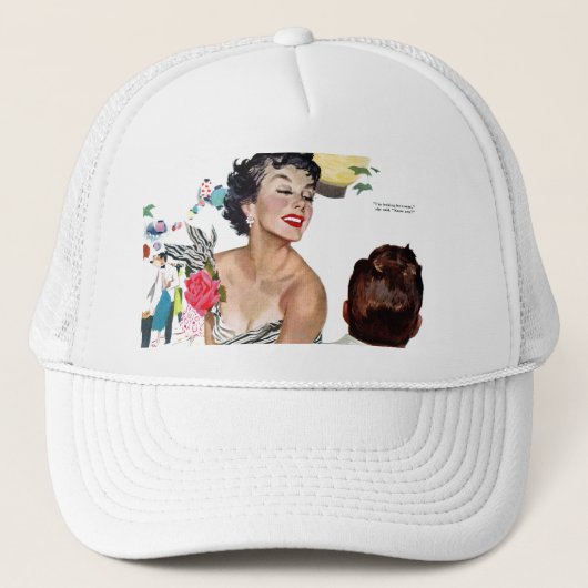 私は人がほしいと思います キャップ (正面)