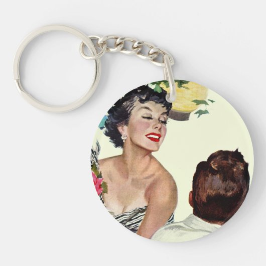 私は人がほしいと思います キーホルダー (正面)