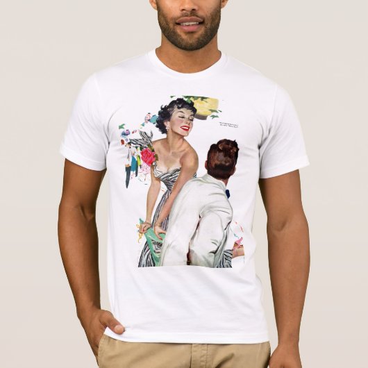 私は人がほしいと思います Tシャツ (正面)