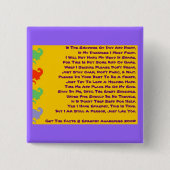 私は人ですも! 缶バッジ (正面)