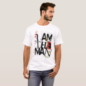 私は人です Tシャツ (正面フル)