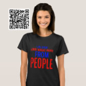 私は人と散歩するのが遠くに好きだ Tシャツ