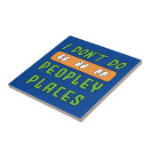 私は人の場所を行わない タイル (側面)