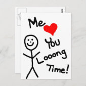 私は人の漫画を貼るのが大好き ポストカード (正面/裏面)