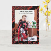 私は人の理由になりたいスマイル カード (黄色い花)