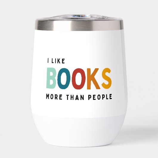 私は人よりも本が好きだ (正面)