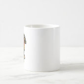 私は人より犬の方が好き コーヒーマグカップ (中央)