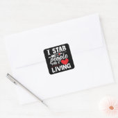 私は人を刺して生きている透析技術者を探す スクエアシール (封筒)