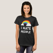 私は人を嫌い Tシャツ (正面フル)