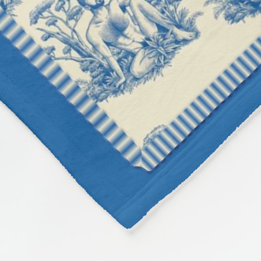 私は人を愛します フリースブランケット (角)