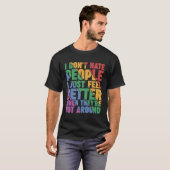 私は人を憎まない Tシャツ (正面フル)