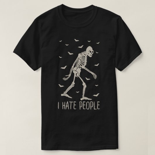 私は人を憎む3 Tシャツ (デザイン正面)