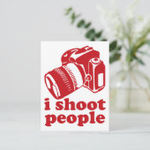 私は人を撃つ – 赤 ポストカード (スタンド正面)