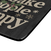 私は人を焼くハッピーカップケーキ&クッキーベーキングクルー カッティングボード (角)