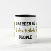 私は人を窒息させないように庭を作る マグカップ (中央)