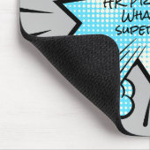 私は人事プロフェッショナル超電力事務所 マウスパッド (コーナー)