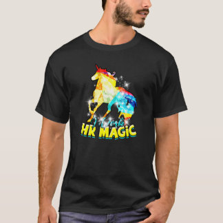 私は人事部で魔法の馬として働いています Tシャツ