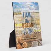 私は人生のパンだ、イエスは言った フォトプラーク (側面)