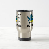 私は人生の私の子供の水泳を有しません トラベルマグ (中央)