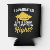 私は人生を卒業する今すぐ簡単になるおもしろい 缶クーラー (正面)