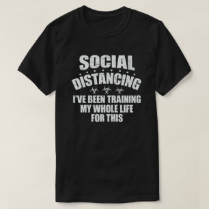 私は人生を通してずっと人付き合いをしてきた Tシャツ